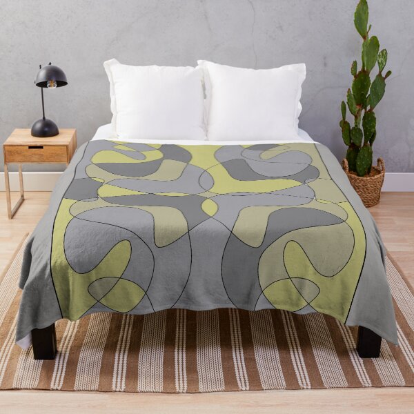 Item preview, patterns with gray and yellow tones designed and sold by azet-art.