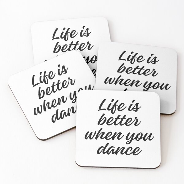 Item preview, Life is better when you dance | Gift for Dancer designed and sold by PakoArtStudio.