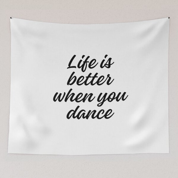 Item preview, Life is better when you dance | Gift for Dancer designed and sold by PakoArtStudio.