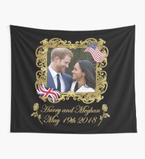 Prince Harry et Meghan Markle Tenture murale