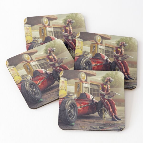 Item preview, F1 Driver driving Home (for Christmas) designed and sold by Road To Track.