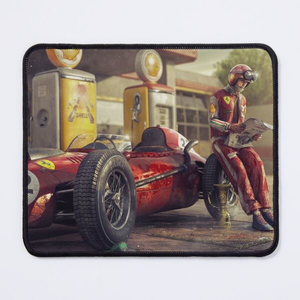Item preview, F1 Driver driving Home (for Christmas) designed and sold by Road To Track.