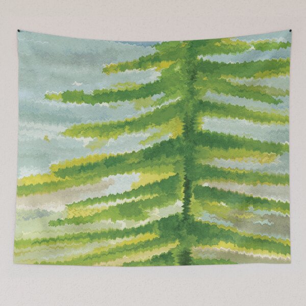 Item preview, Shimmering Waters Fir Tree designed and sold by Alexandria Levin.