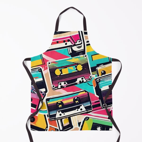 Item preview, 80s cassette pattern designed and sold by MatrixTattoo.