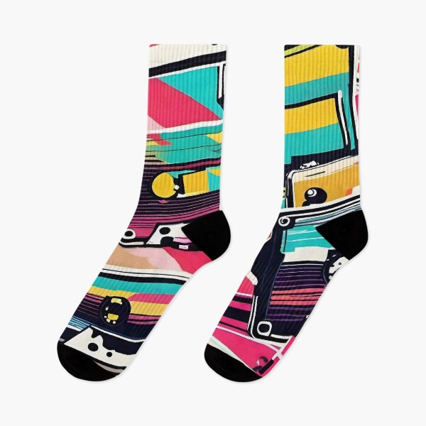 Item preview, 80s cassette pattern designed and sold by MatrixTattoo.