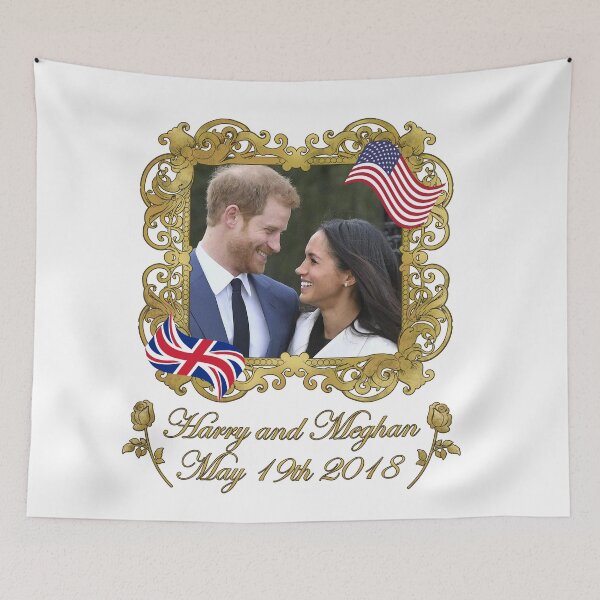 Item preview, Prince Harry and Meghan Markle designed and sold by ValentinaHramov.