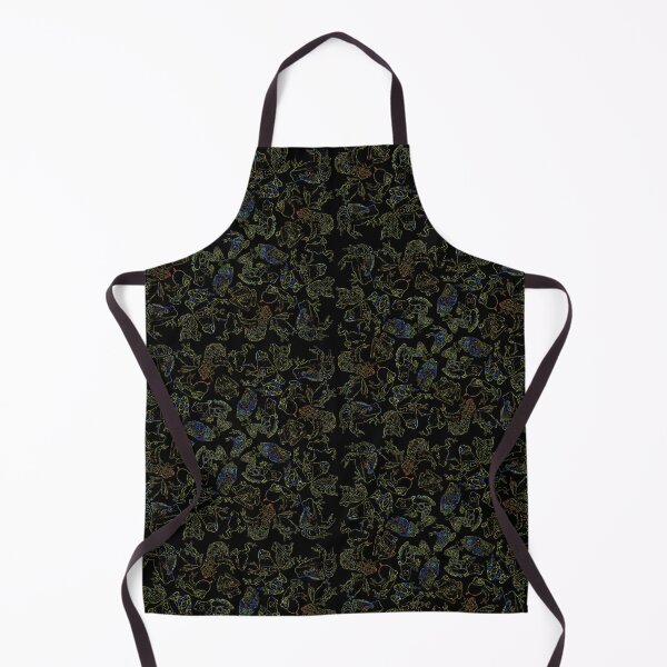 Item preview, Psychedelic Frog Tiled Line Art designed and sold by Archaexlogy.