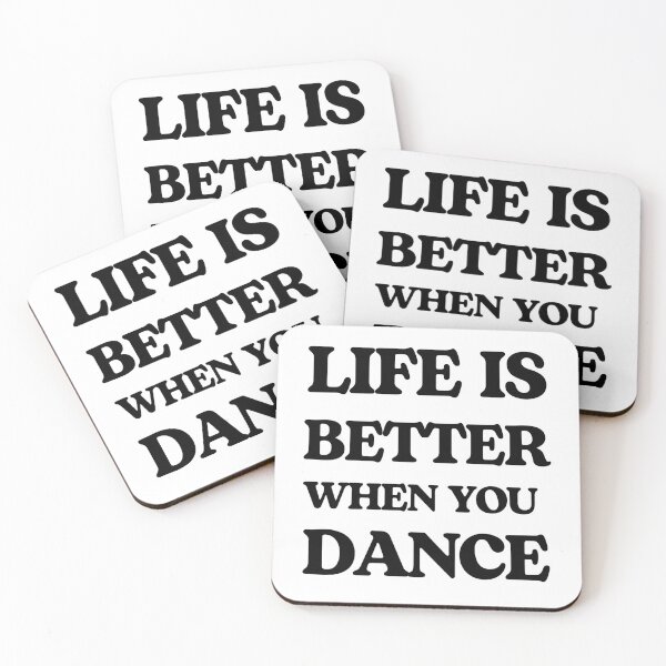 Item preview, Life is better when you dance | Simple Gift for Dancer designed and sold by PakoArtStudio.