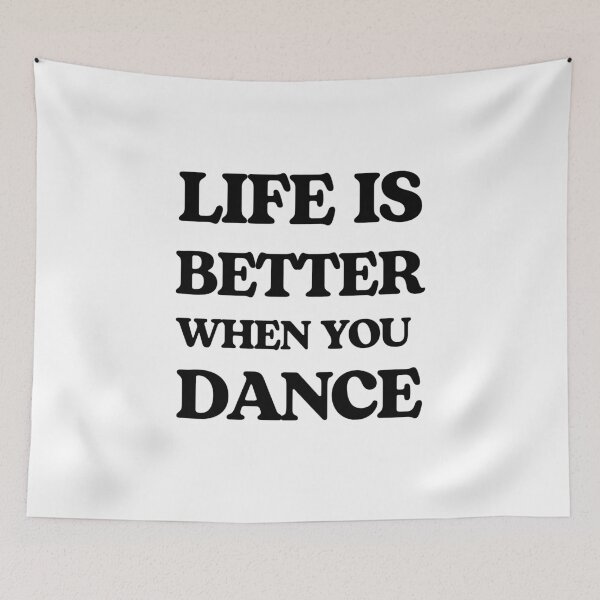 Item preview, Life is better when you dance | Simple Gift for Dancer designed and sold by PakoArtStudio.