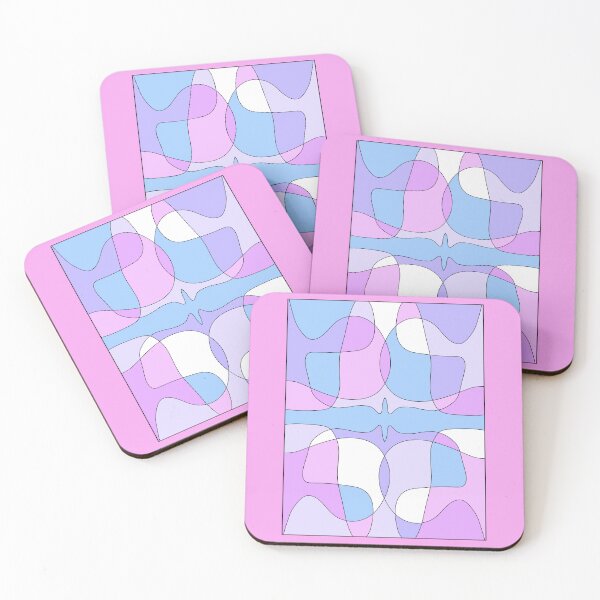 Item preview, patterns with pink and purple tones designed and sold by azet-art.