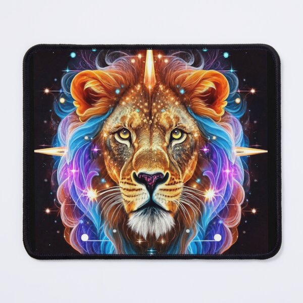 Item preview, leo astrology neon cosmic sun sing designed and sold by CosmoShopBG.