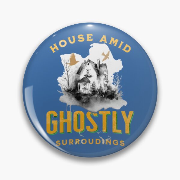Item preview, house amid ghostly surroudings designed and sold by jonmobo.