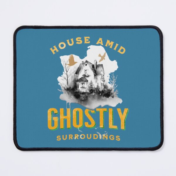 Item preview, house amid ghostly surroudings designed and sold by jonmobo.