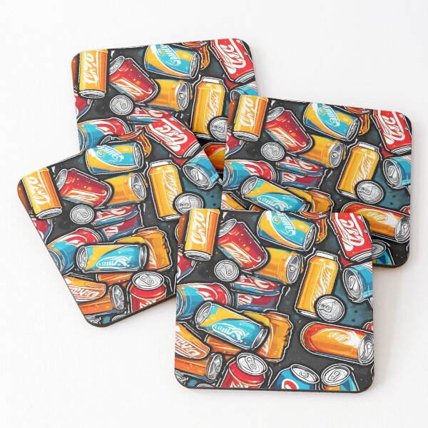 Item preview, Cola Cans designed and sold by MatrixTattoo.