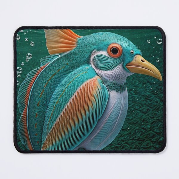 Item preview, "Cute parrot fish" designed and sold by Obinne.
