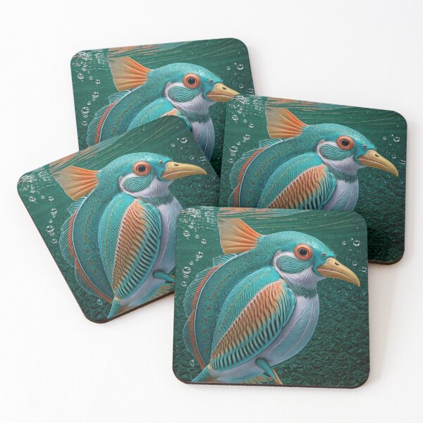 Item preview, "Cute parrot fish" designed and sold by Obinne.