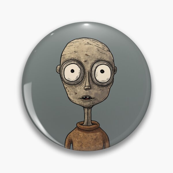 Item preview, Strange Monstrous Face (No. 4) designed and sold by Daniel Reyes.