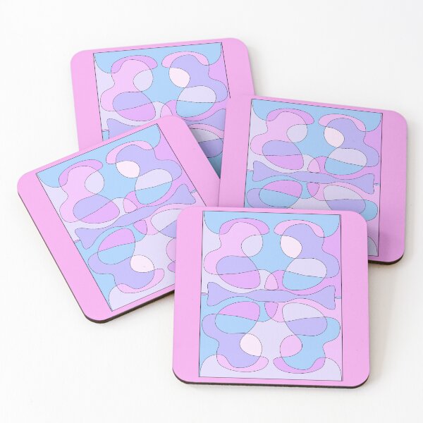 Item preview, patterns with pink and purple tones designed and sold by azet-art.