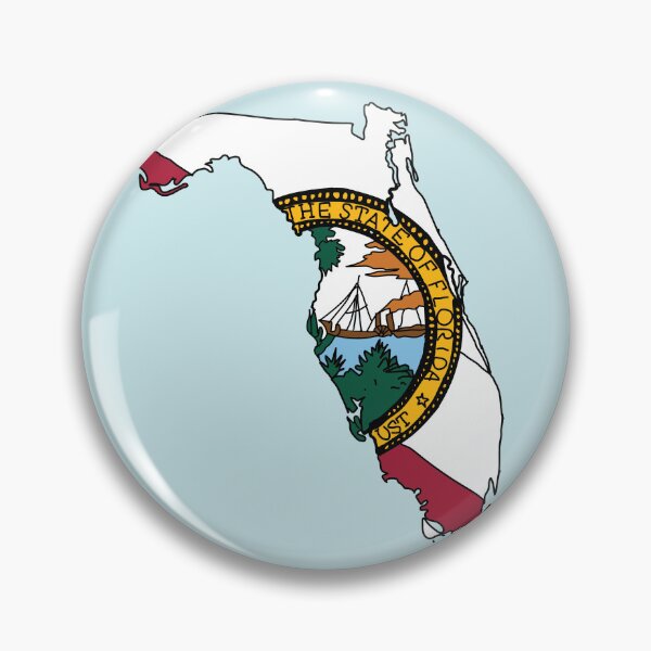 Item preview, Florida state shape flag designed and sold by Rachael Taylor.
