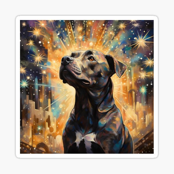 Item preview, Staffy Star designed and sold by Nocturne  Paws.
