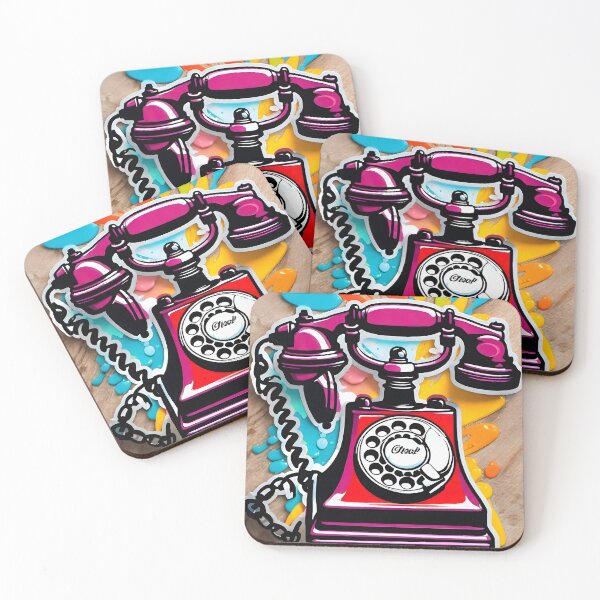 Item preview, Graffiti vintage phone designed and sold by MatrixTattoo.