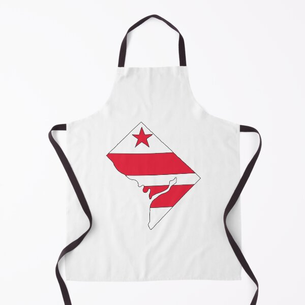 Item preview, District of Columbia state shape flag designed and sold by Rachael Taylor.