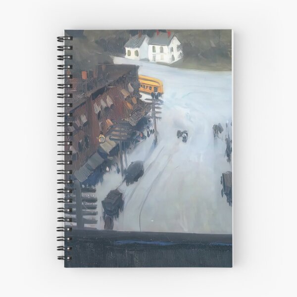 Item preview, edward hopper painting american village designed and sold by Amy-Hamilton.