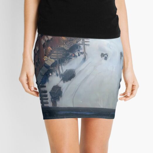 Item preview, edward hopper painting american village designed and sold by Amy-Hamilton.