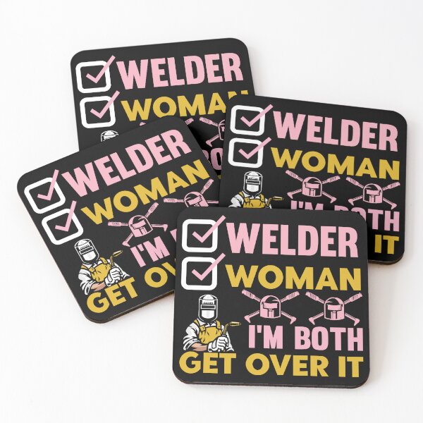 Item preview, Welder Woman I'm Both Get over It , Welder Women  designed and sold by Smix Pixels.