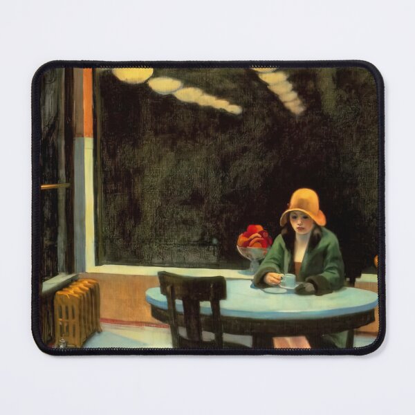 Item preview, edward hopper automat paintings  designed and sold by Amy-Hamilton.