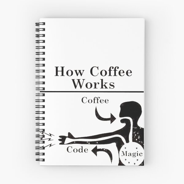 Item preview, how coffee works?Java Jolts and Code Spells: Unraveling the Mystique of Software Sorcery designed and sold by 3ac-Arts.