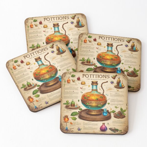 Item preview, Guide to Potions 2 designed and sold by FeatheredWolf.