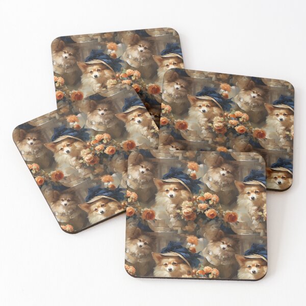 Item preview, Elegant Pomeranian Rose Garden designed and sold by Juuskus.
