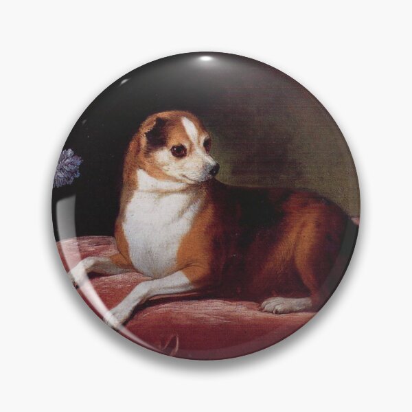 Item preview, Dog Oil Painting designed and sold by LadybellVintage.