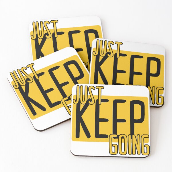 Item preview, Just Keep Going designed and sold by Geboking.