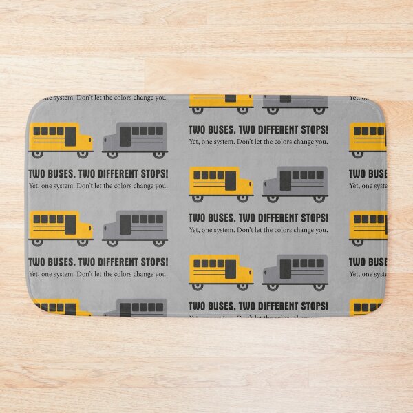 Item preview, Two buses, two different stops designed and sold by iamjus1.