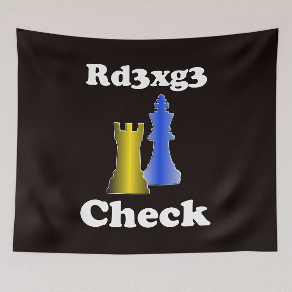 Item preview, Rook checks King designed and sold by articlave.