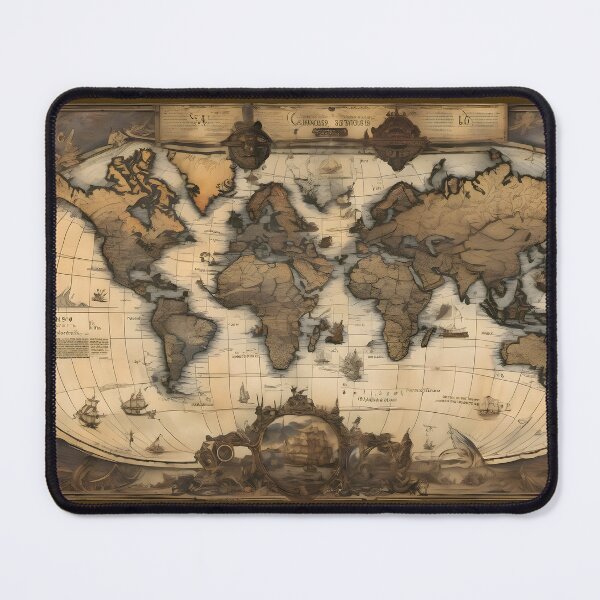 Item preview, Aye a pirate map designed and sold by Dan Farsaci.