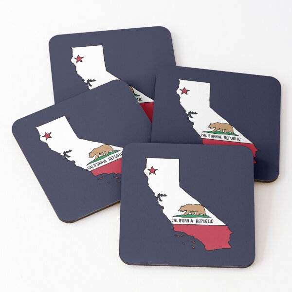Item preview, California state shape flag designed and sold by Rachael Taylor.