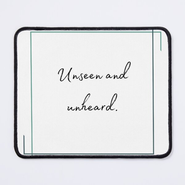 Item preview, DOTA 2 quote | Phantom Assassin | Unseen and unheard. | queenoflaura designed and sold by queenoflaura.