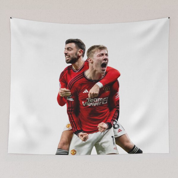 Item preview, Rasmus Hojlund and Bruno- GOAL designed and sold by kkrenny13.