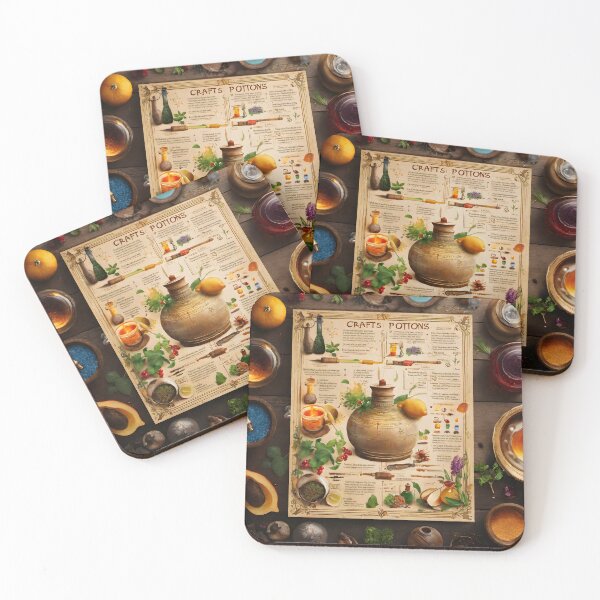 Item preview, Guide to Potions 1 designed and sold by FeatheredWolf.