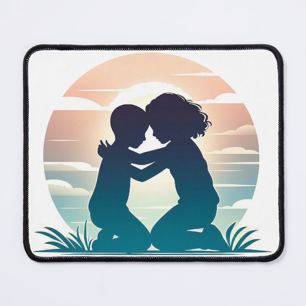 Item preview, Kindred Spirits Embrace designed and sold by TextileTrove.