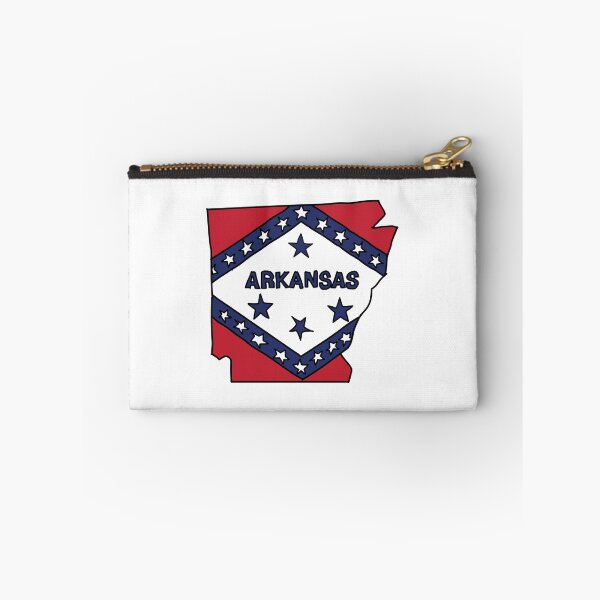 Item preview, Arkansas state shape flag designed and sold by Rachael Taylor.
