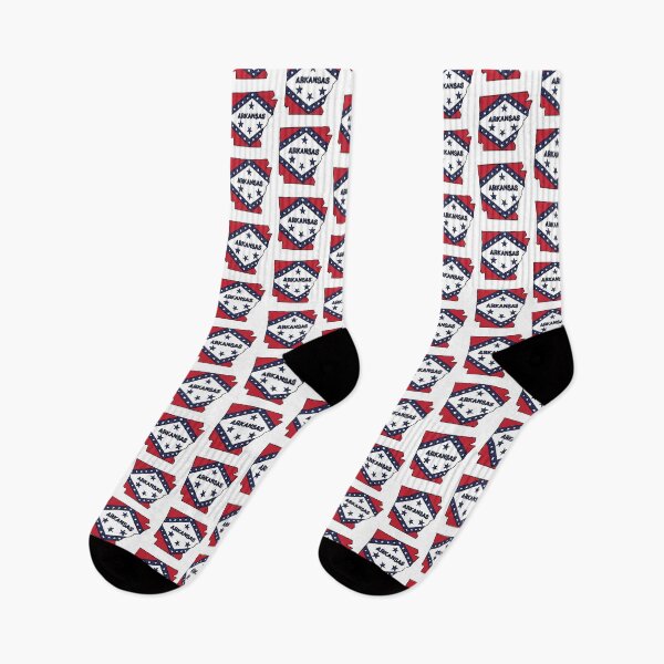 Item preview, Arkansas state shape flag designed and sold by Rachael Taylor.