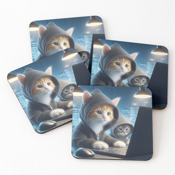 Item preview, Hacker Kittens designed and sold by All-Kittens.