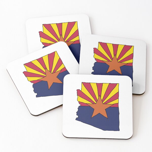 Item preview, Arizona state shape flag designed and sold by Rachael Taylor.