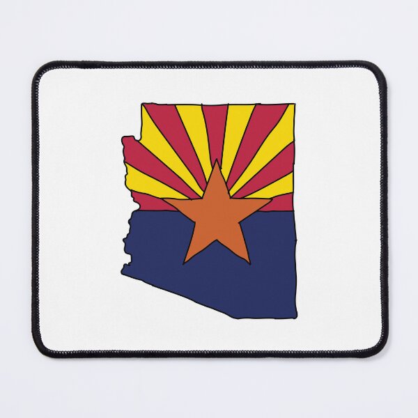 Item preview, Arizona state shape flag designed and sold by Rachael Taylor.