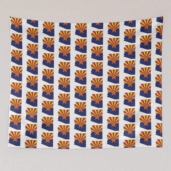 Item preview, Arizona state shape flag designed and sold by Rachael Taylor.