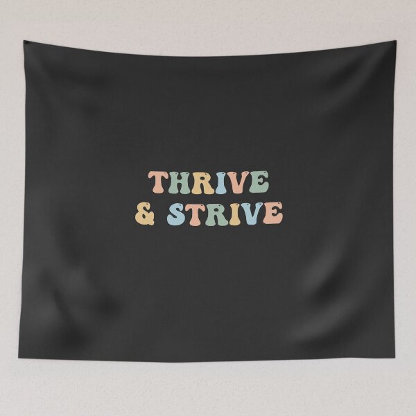 Item preview, Thrive and Strive designed and sold by minimaldshop.